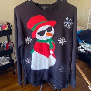 Ugly snowman sweater